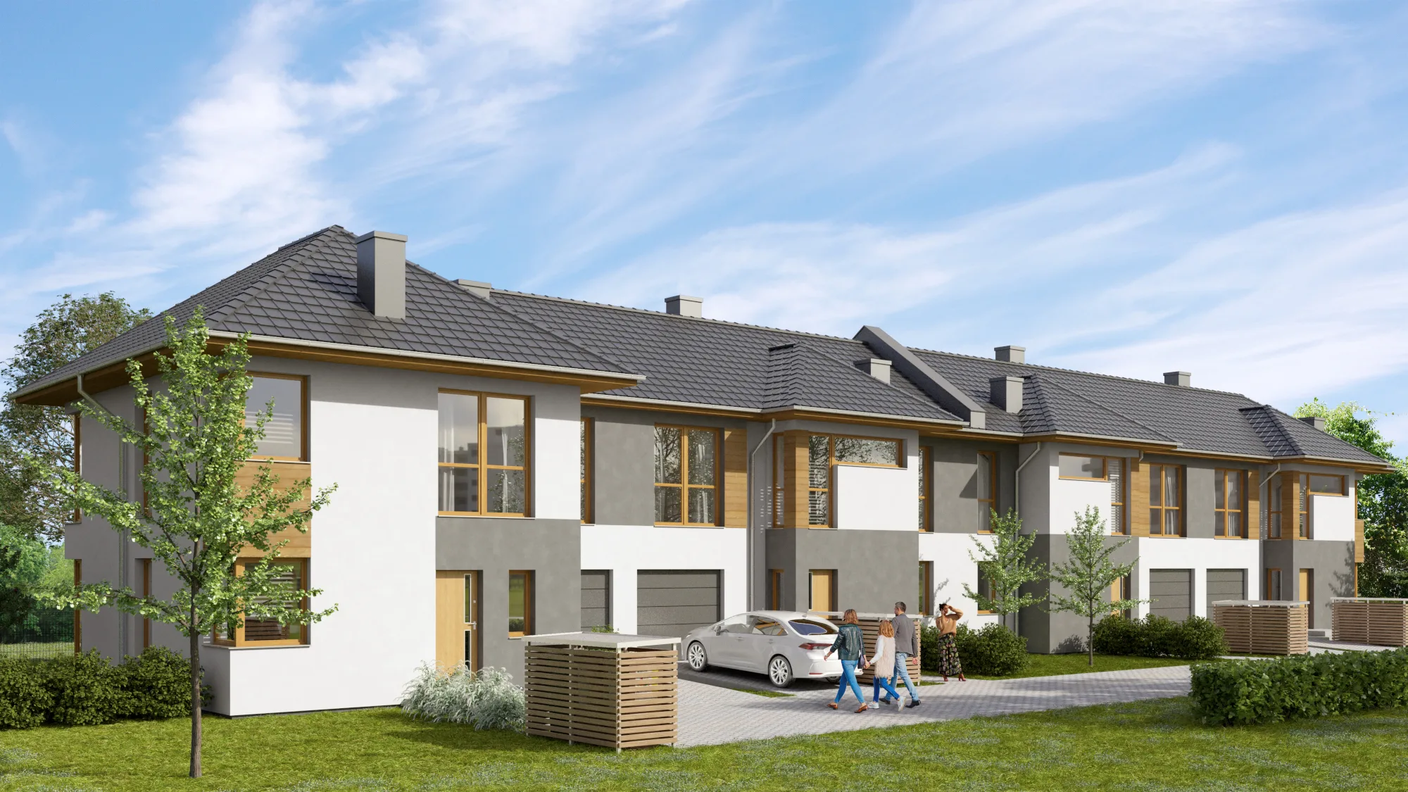 Godebskiego Apartments - widok od frontu