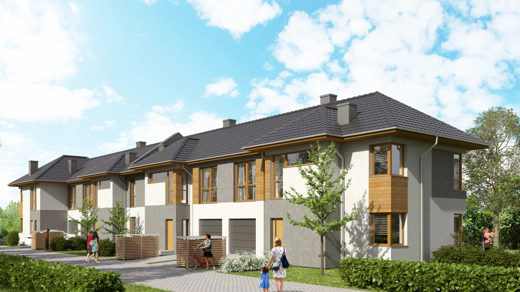 Godebskiego Apartments - front inwestycji