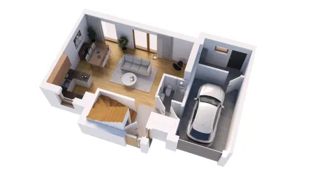 Godebskiego Apartments - parter segmentu 3