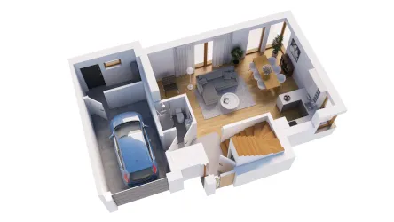 Godebskiego Apartments - parter segmentu 4