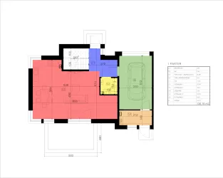 Godebskiego Apartments - rzut parteru 1