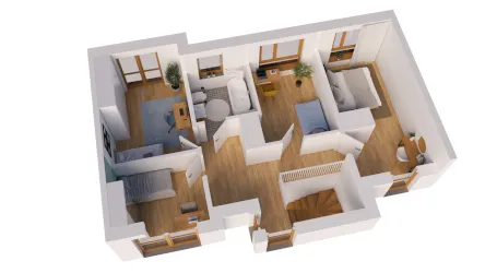 Godebskiego Apartments - piętro segmentu 2