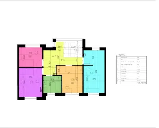 Godebskiego Apartments - rzut piętra 2