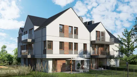 Grodziska Apartments - elewacja boczna