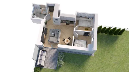 Grodziska Apartments - rzut parteru