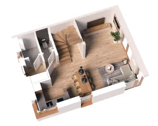 Willa Juliusza Słowackiego - rzut parteru