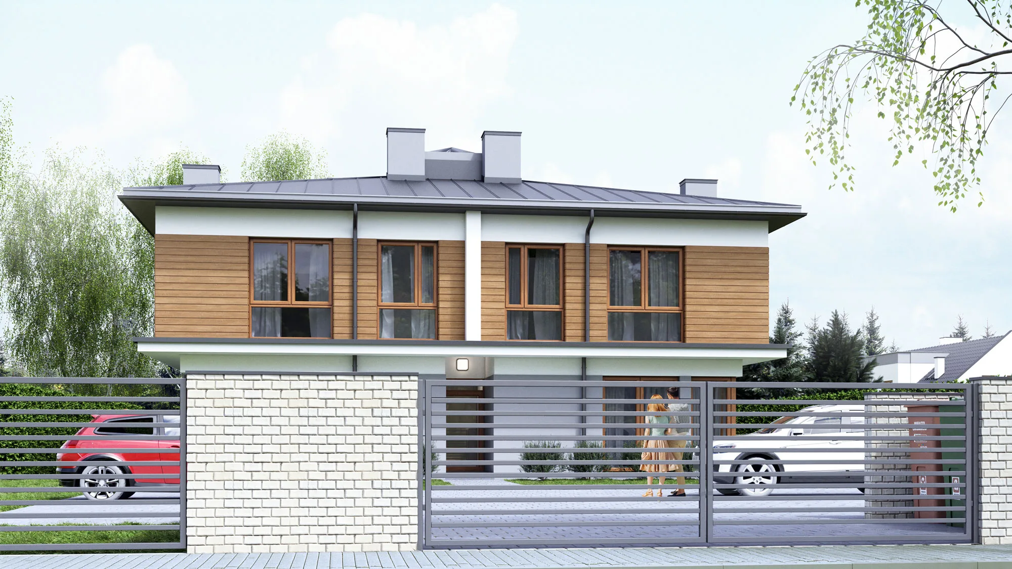 Willa 3 Maja - front inwestycji